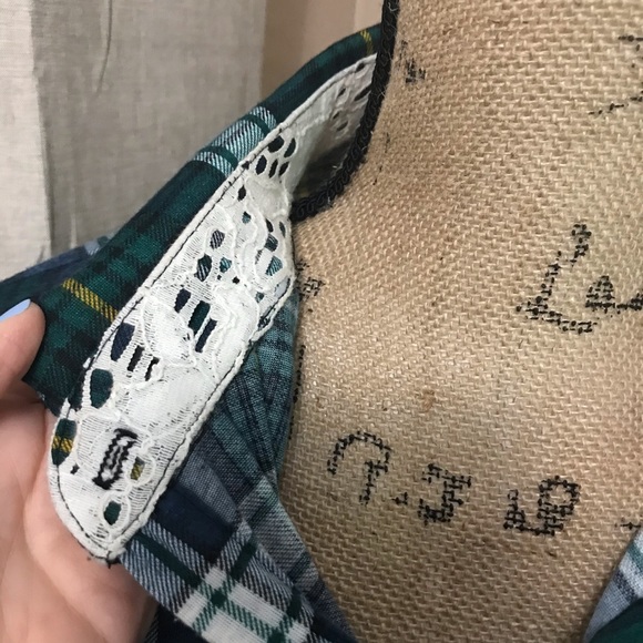 G Collection long sleeve flannel plaid Women’s L - Picture 6 of 12